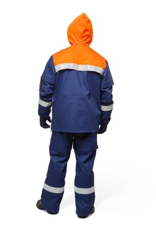 Костюм для защиты от электрической дуги п/энцефалитный (куртка, брюки) 27 кал/см2